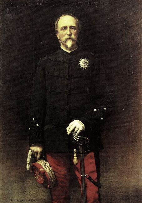 Portrait du duc d'Aumale par Léon Bonnat (1880) - Société de Vènerie